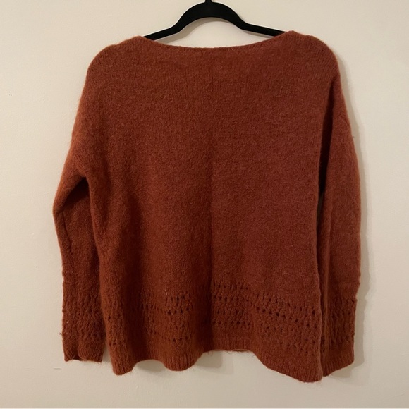 Sezane stretchy Mohair/ Wool Sweater - Picture 2 of 5